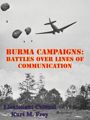 cover image of Burma Campaigns